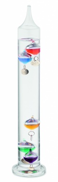 Logotrade Firmengeschenke das Foto: Galileo Thermometer Glas 28cm